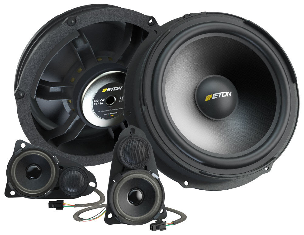 ETON Upgrade VW T5 3-Wege Plug & Play Lautsprechersystem