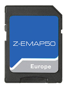 Z-EMAP50 - Z-Exx50 16 GB microSD Karte mit EU-Karte 47 Länder