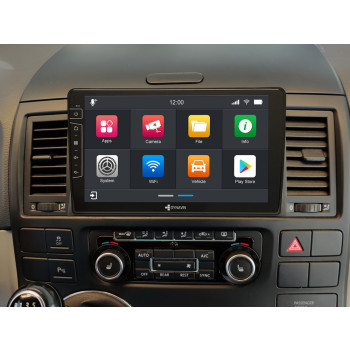 Dynavin Android Navigationssystem für VW T5 Transporter mit 9-Zoll Touchscreen, DAB, Apple CarPlay, Android Auto 