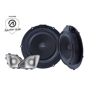 ALPINE Adventure Audio 16,5 cm 2-Wege für Volkswagen T6 SPC-106T6